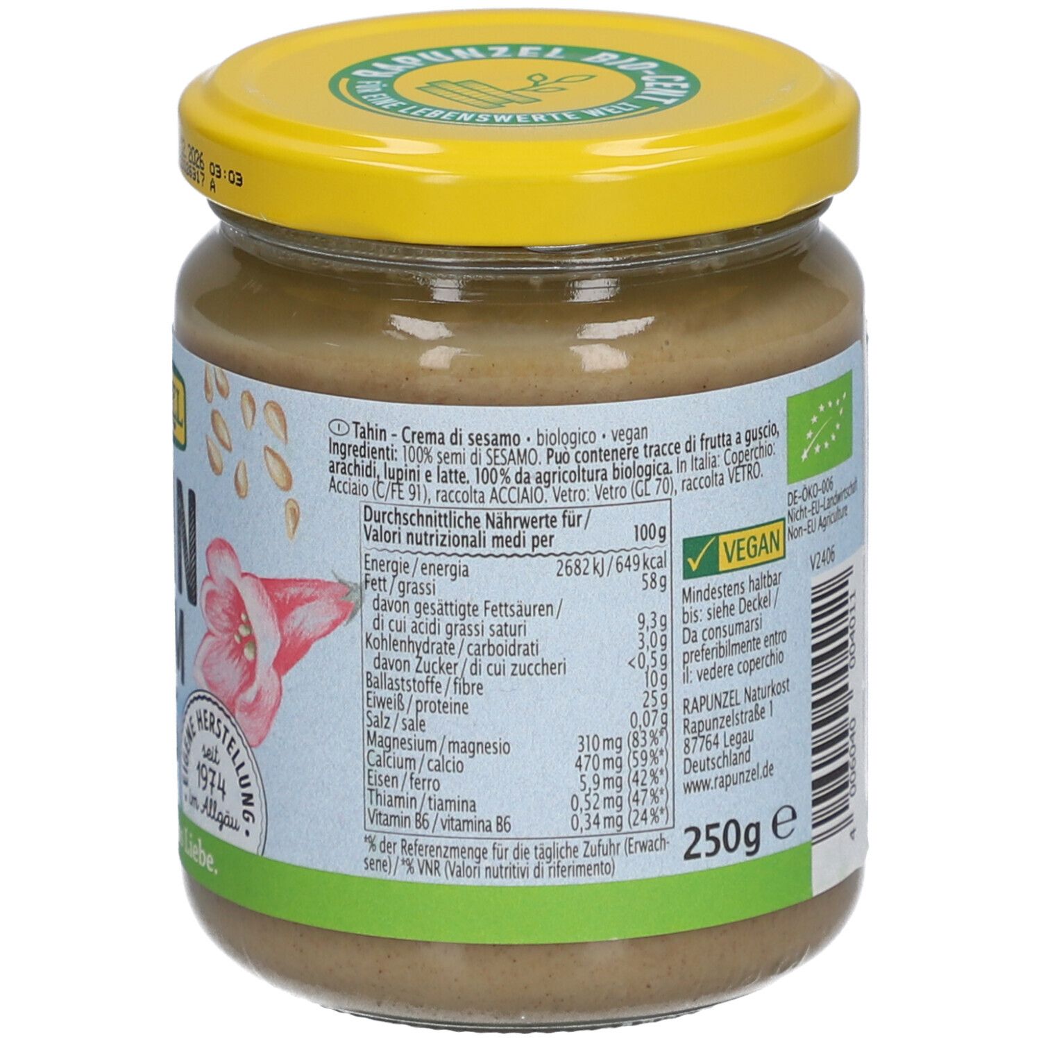 Rapunzel® Tahin Sesammus