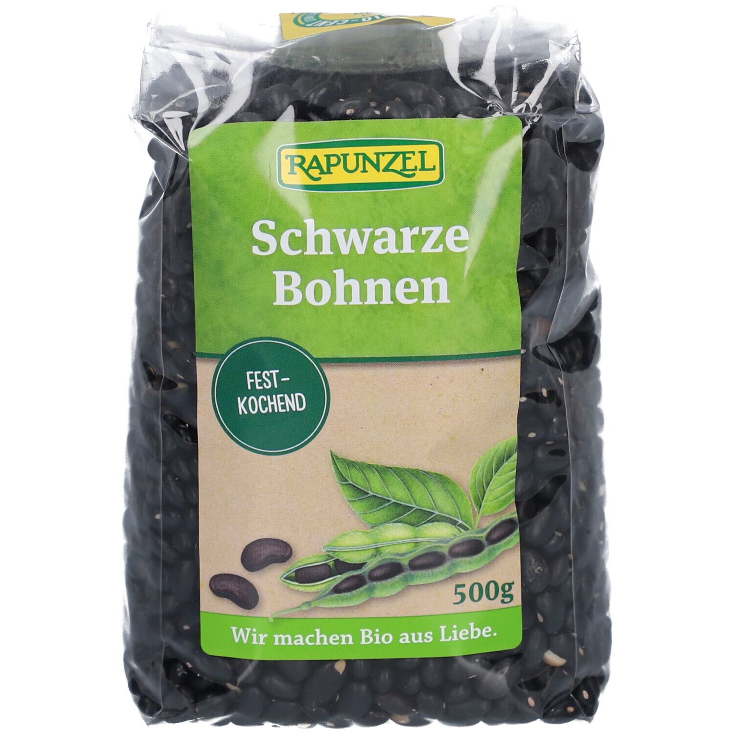Rapunzel Bohnen schwarz