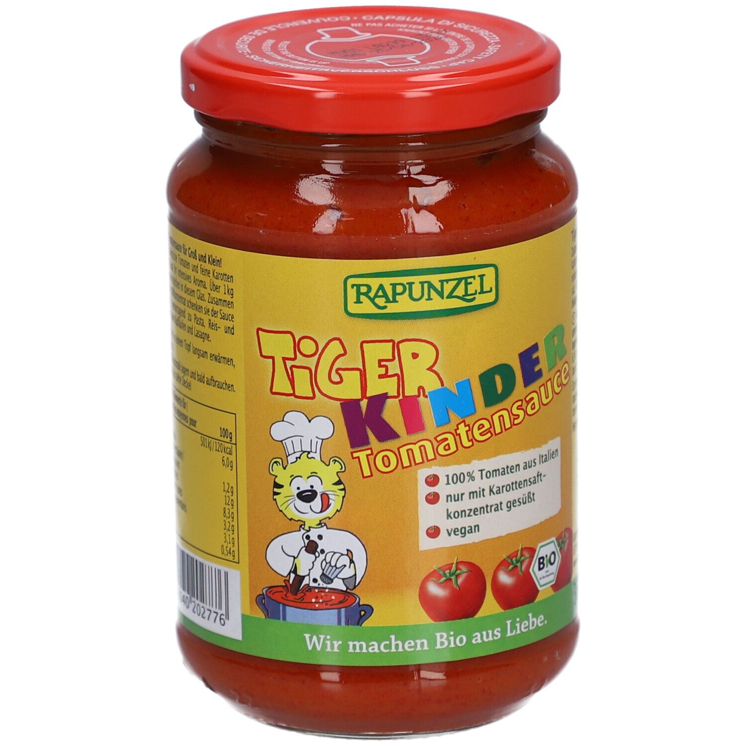 Rapunzel Tomatensauce Tiger