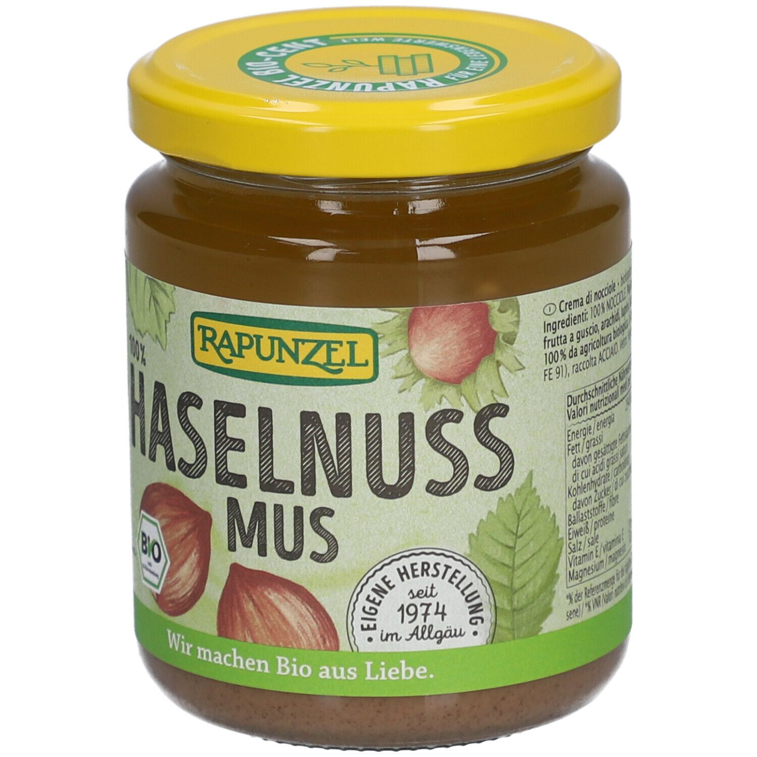 Rapunzel Haselnussmus demeter