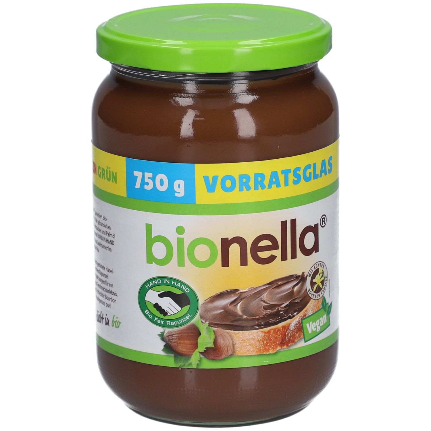 Rapunzel bionella Nussnougat-Creme vegan