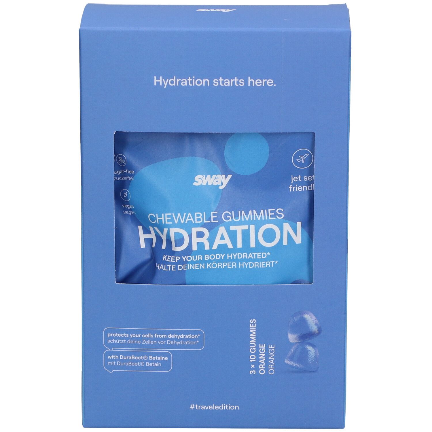 sway Hydration - Kaugummies mit Orangengeschmack