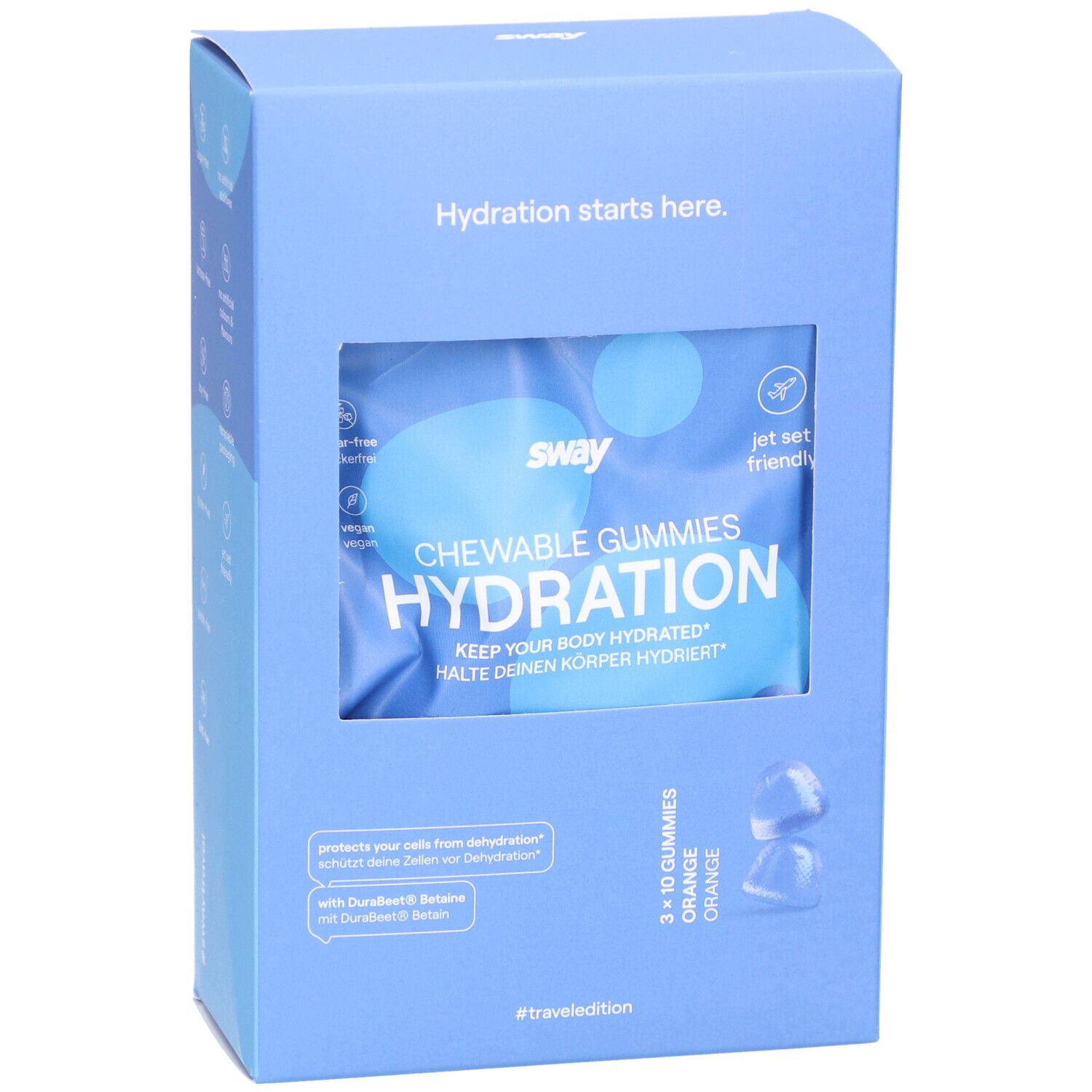 sway Hydration - Kaugummies mit Orangengeschmack