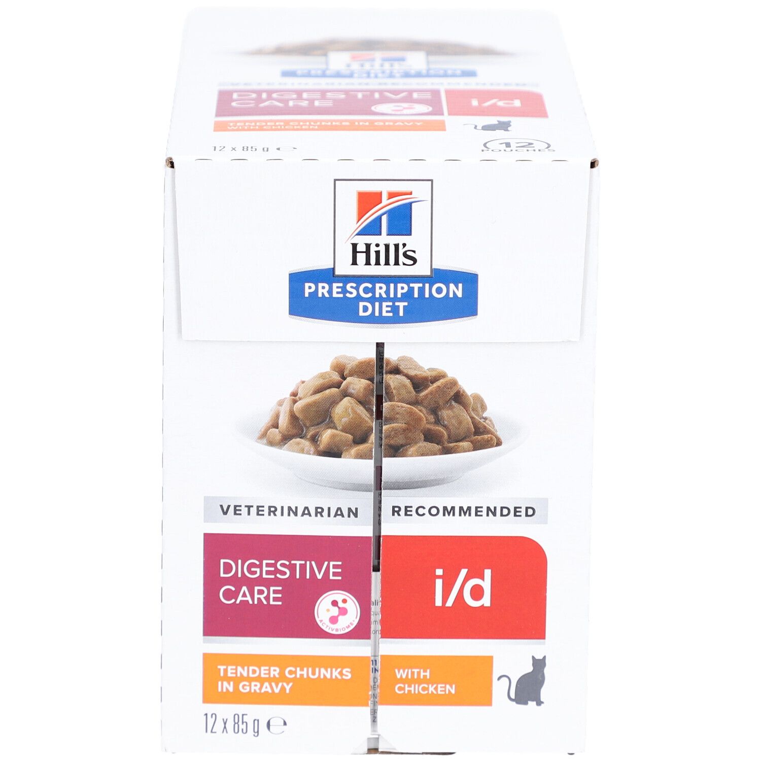 Hill's PRESCRIPTION DIET i/d Nassfutter für Katzen mit Huhn zur Unterstützung der Verdauung