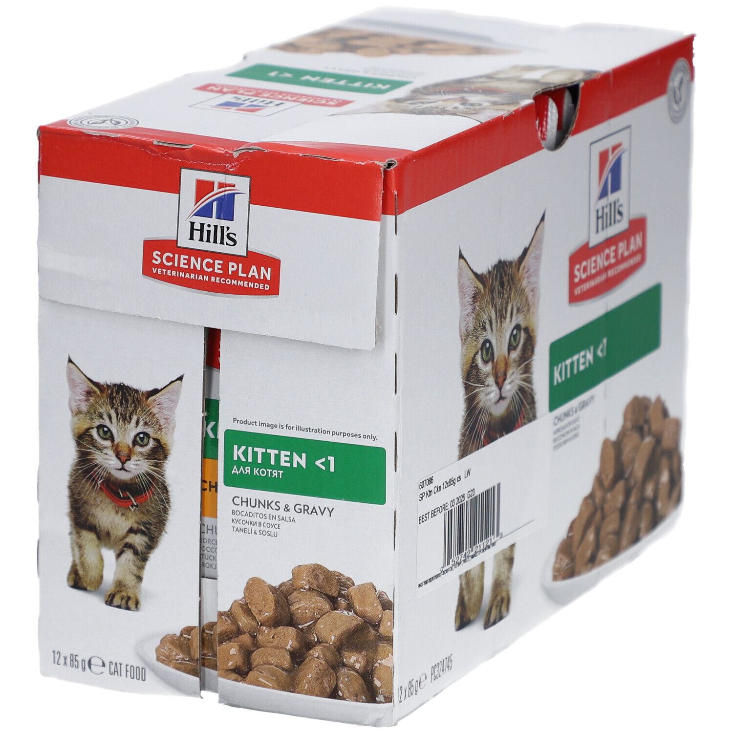 Hill's Science Plan Kitten Nassfutter mit Huhn - Frischebeutel
