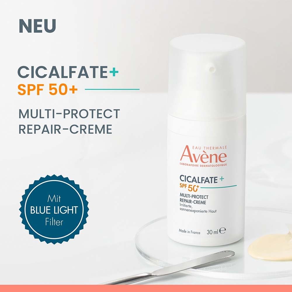 Avène Cicalfate + Multi-Protect Repair-Creme SPF 50+ - bei geschädigter Haut + CICALFATE+ Repair-Creme