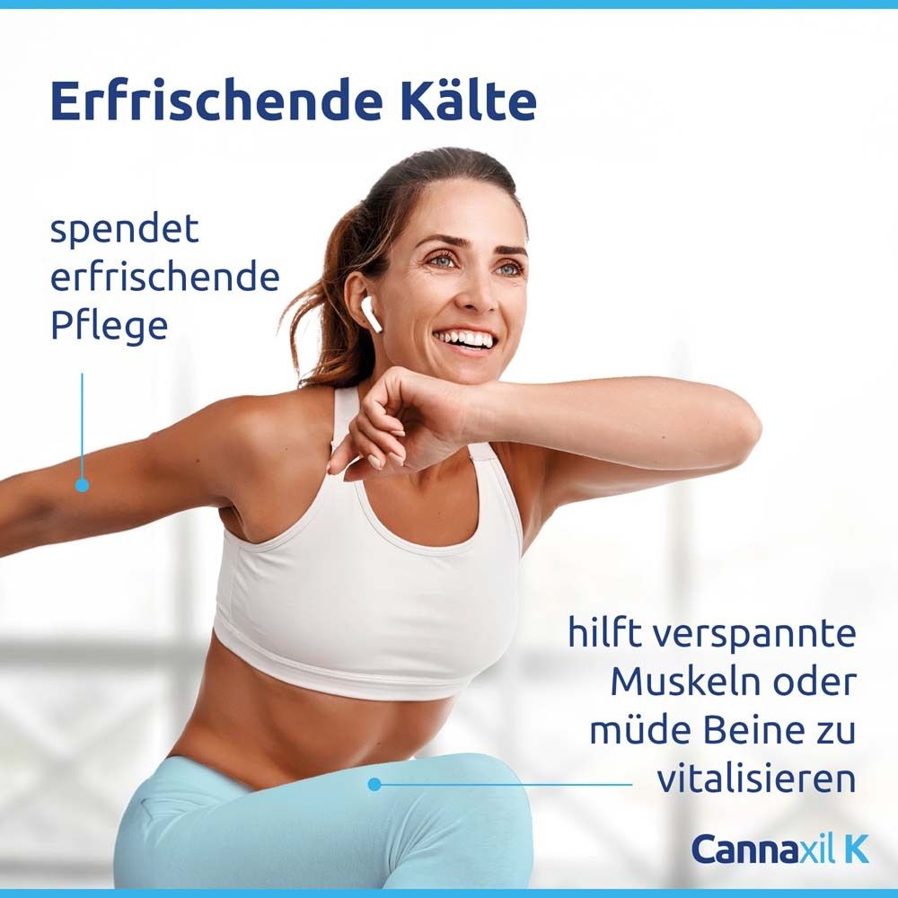 Cannaren W Wärmendes CBD-Gel + Cannaxil K Kühlendes CBD-Gel