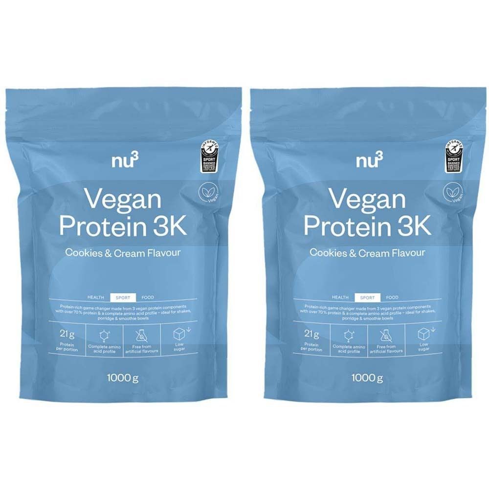 nu3 Veganes Protein 3K Kekse & Sahne