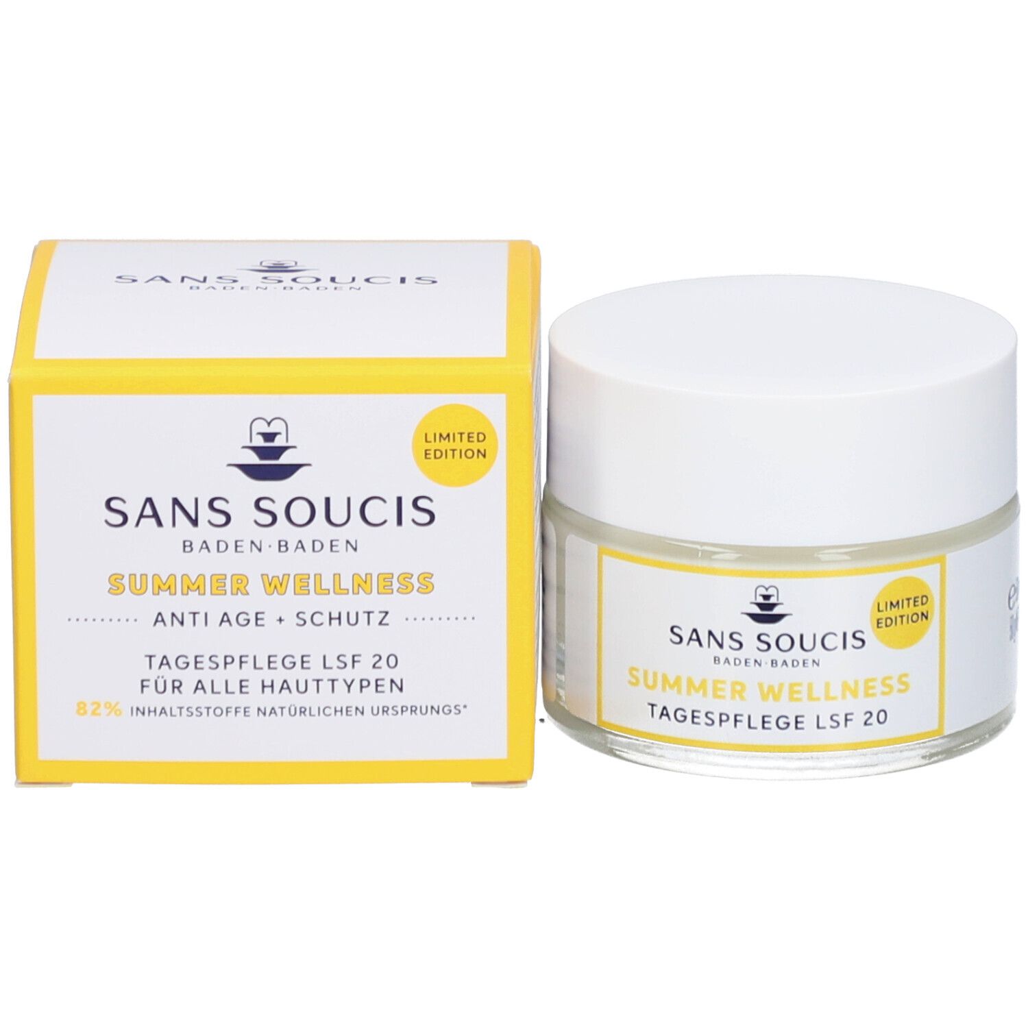 Sans Soucis® Summer Wellness Tagespflege LSF 20 für alle Hauttypen