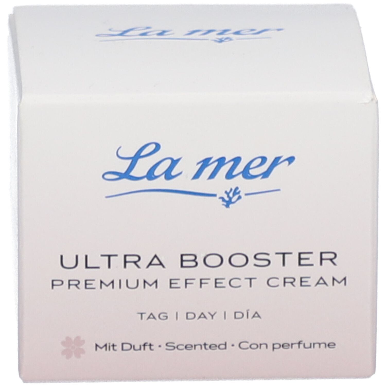 Produktverpackung. Aufschrift: Sans Soucis, Beauty Elixir, Wimpern- & Augenbrauen-Serum. Parfümfrei. 100% Inhaltsstoffe natürlichen Ursprungs.