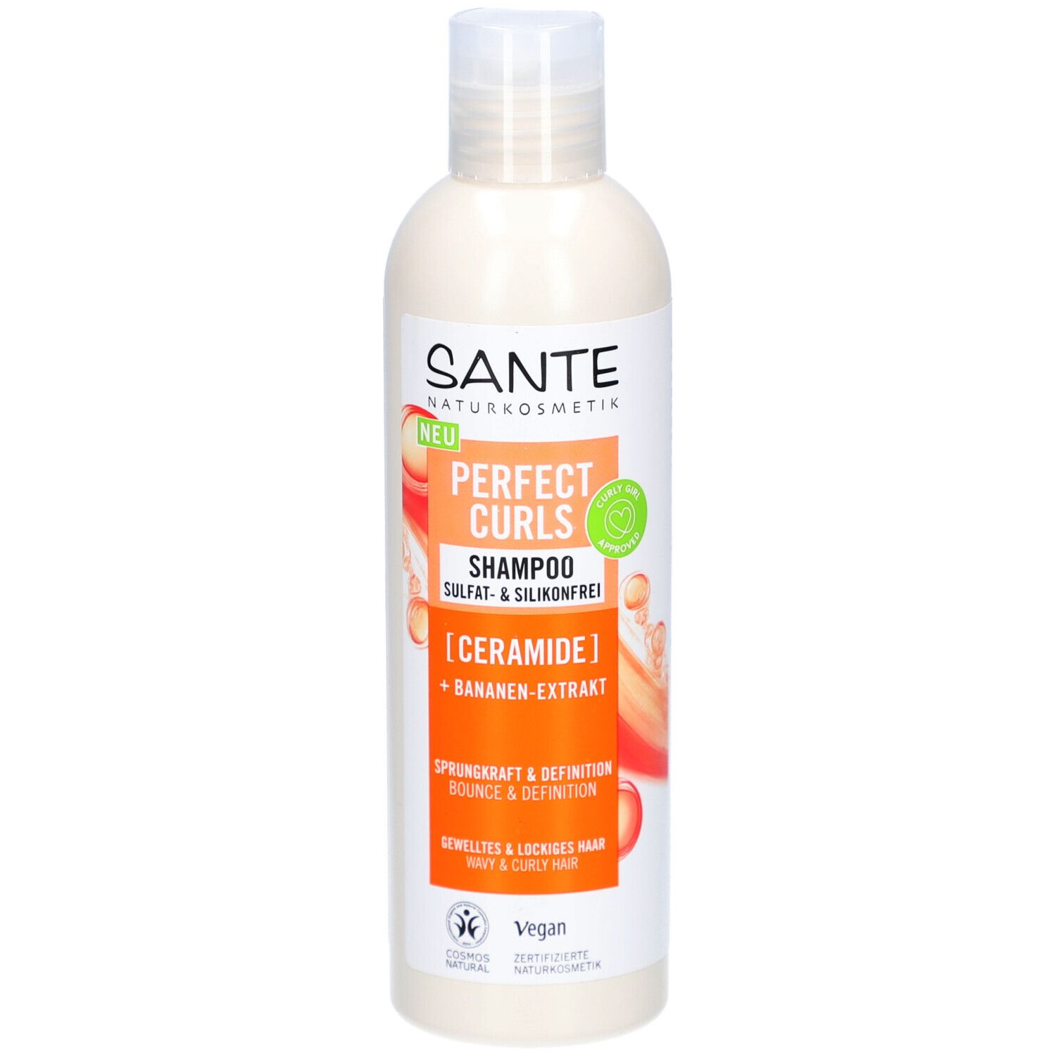 SANTE® Perfect Curls Shampoo mit Ceramiden & Bananen-Extrakt