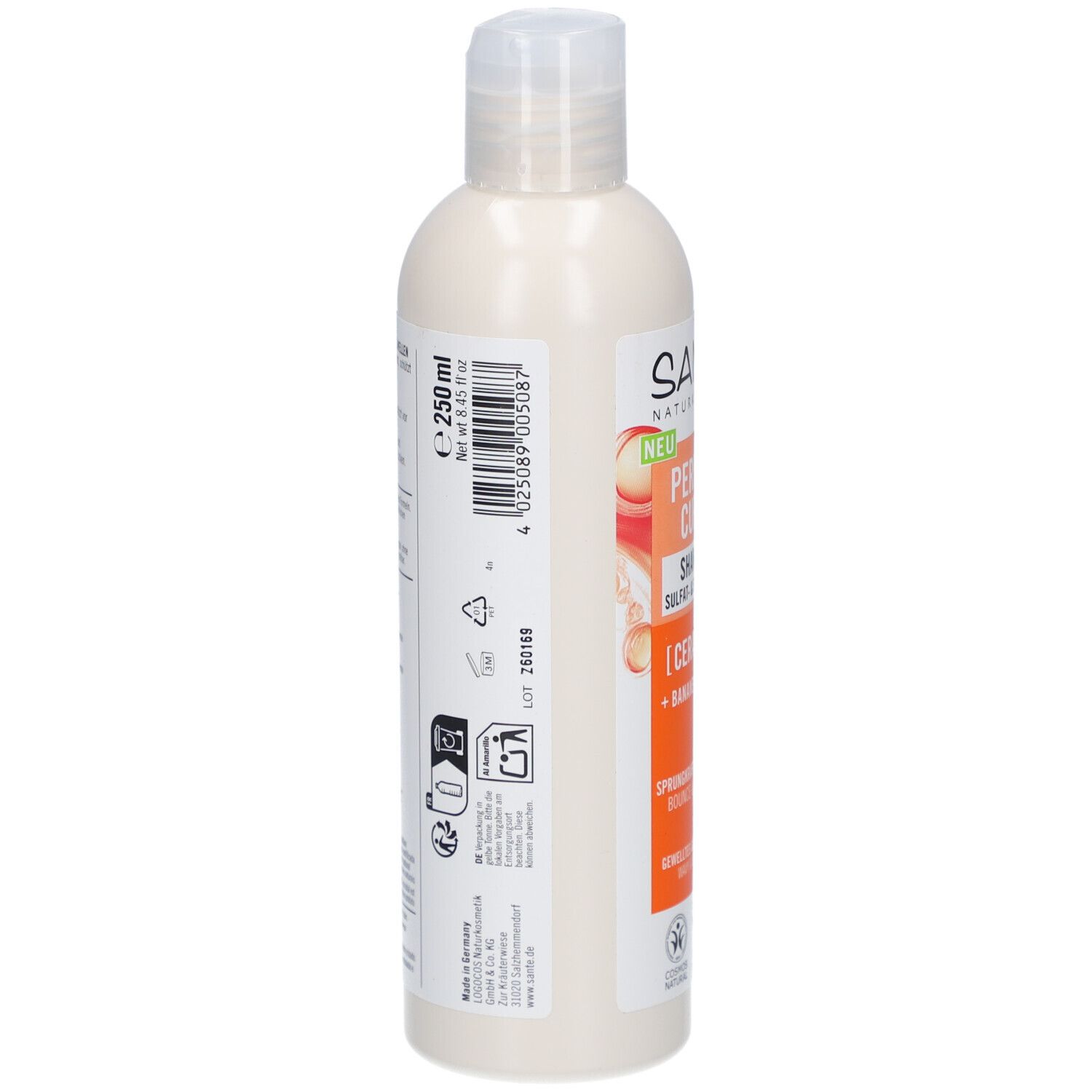 SANTE® Perfect Curls Shampoo mit Ceramiden & Bananen-Extrakt