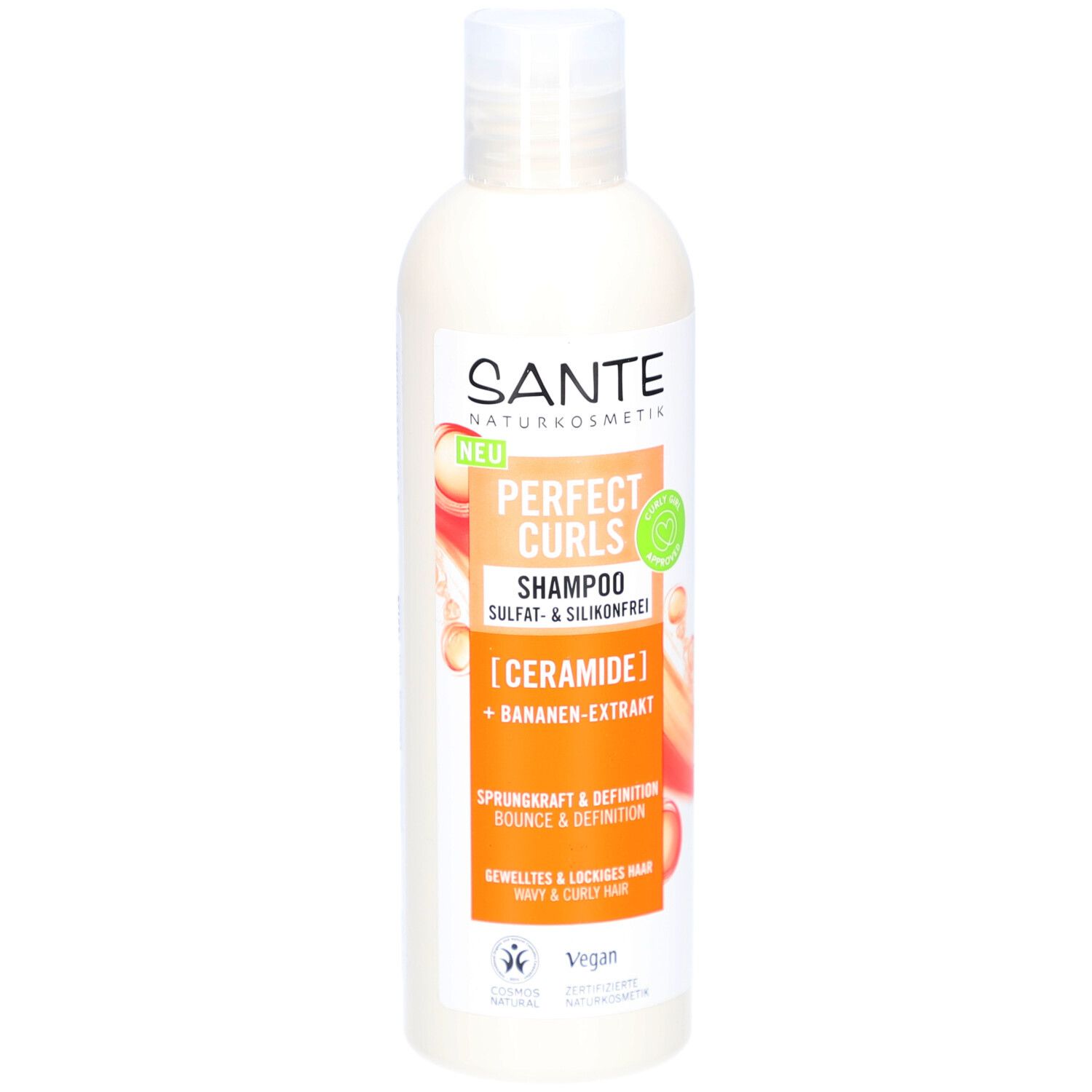 SANTE® Perfect Curls Shampoo mit Ceramiden & Bananen-Extrakt