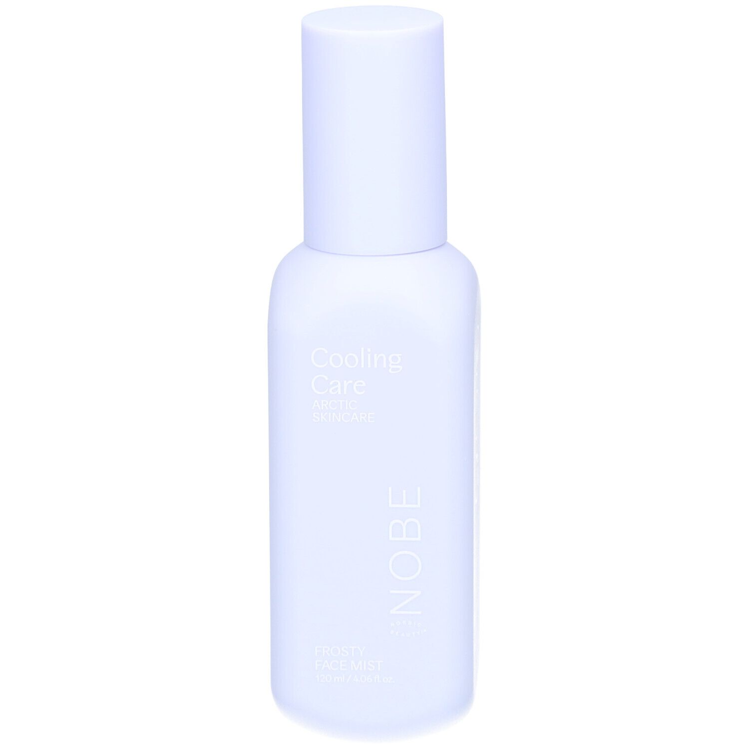 NOBE Cooling Care Frosty Face Mist Flasche mit Zerstäuber.