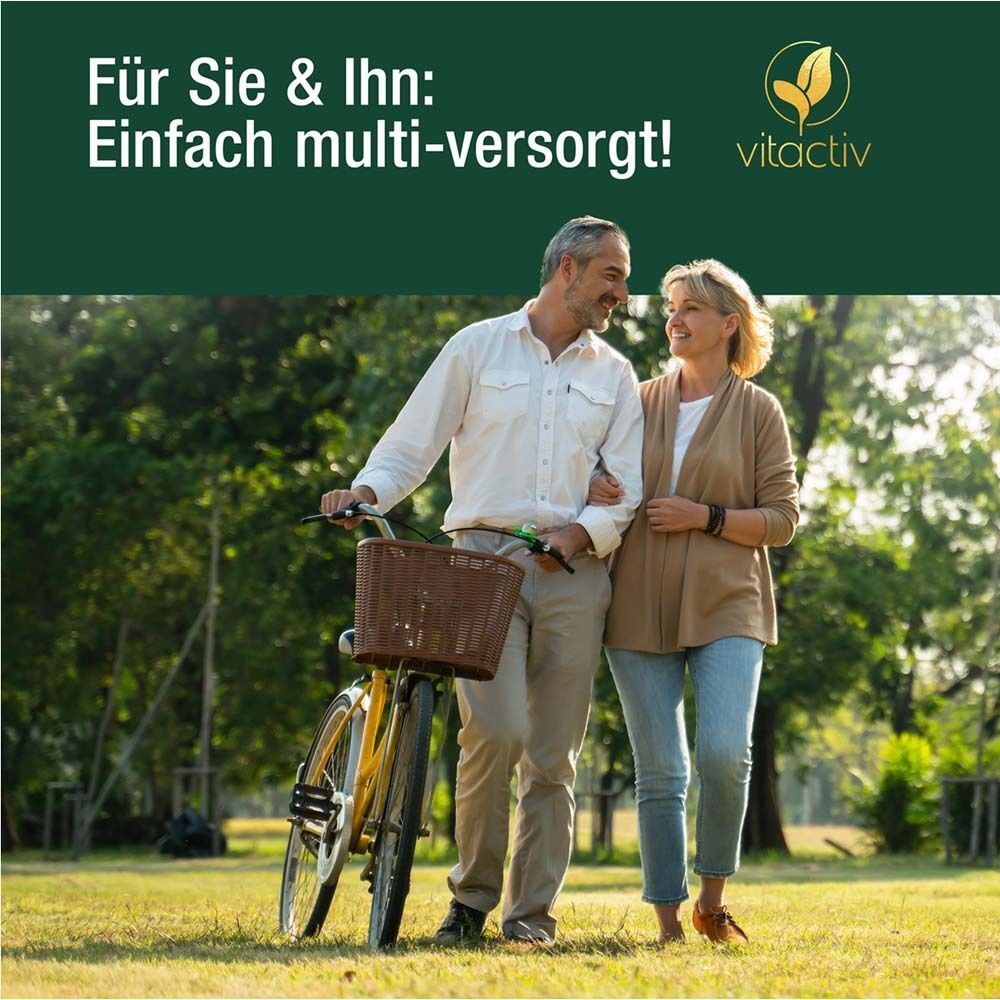 Vitactiv MULTI 50+ Vitamin- & Mineralstoff-Komplex