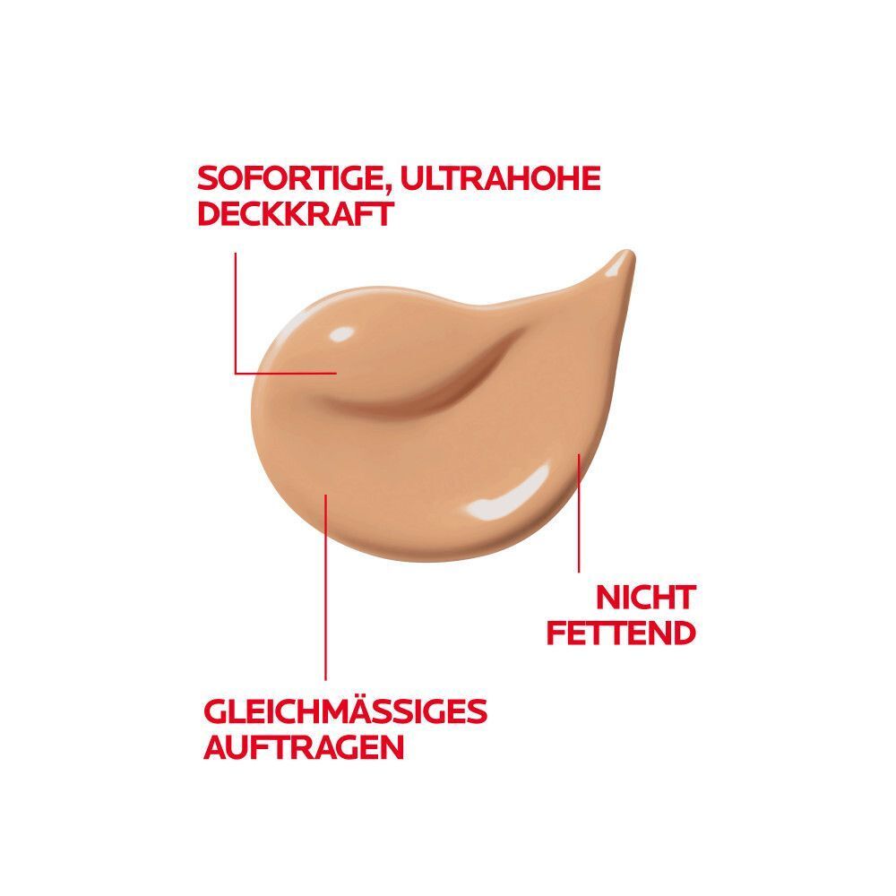 Make-up-Fluid-Probe. Merkmale: Sofortige, ultrahohe Deckkraft, gleichmäßiges Auftragen, nicht fettend.