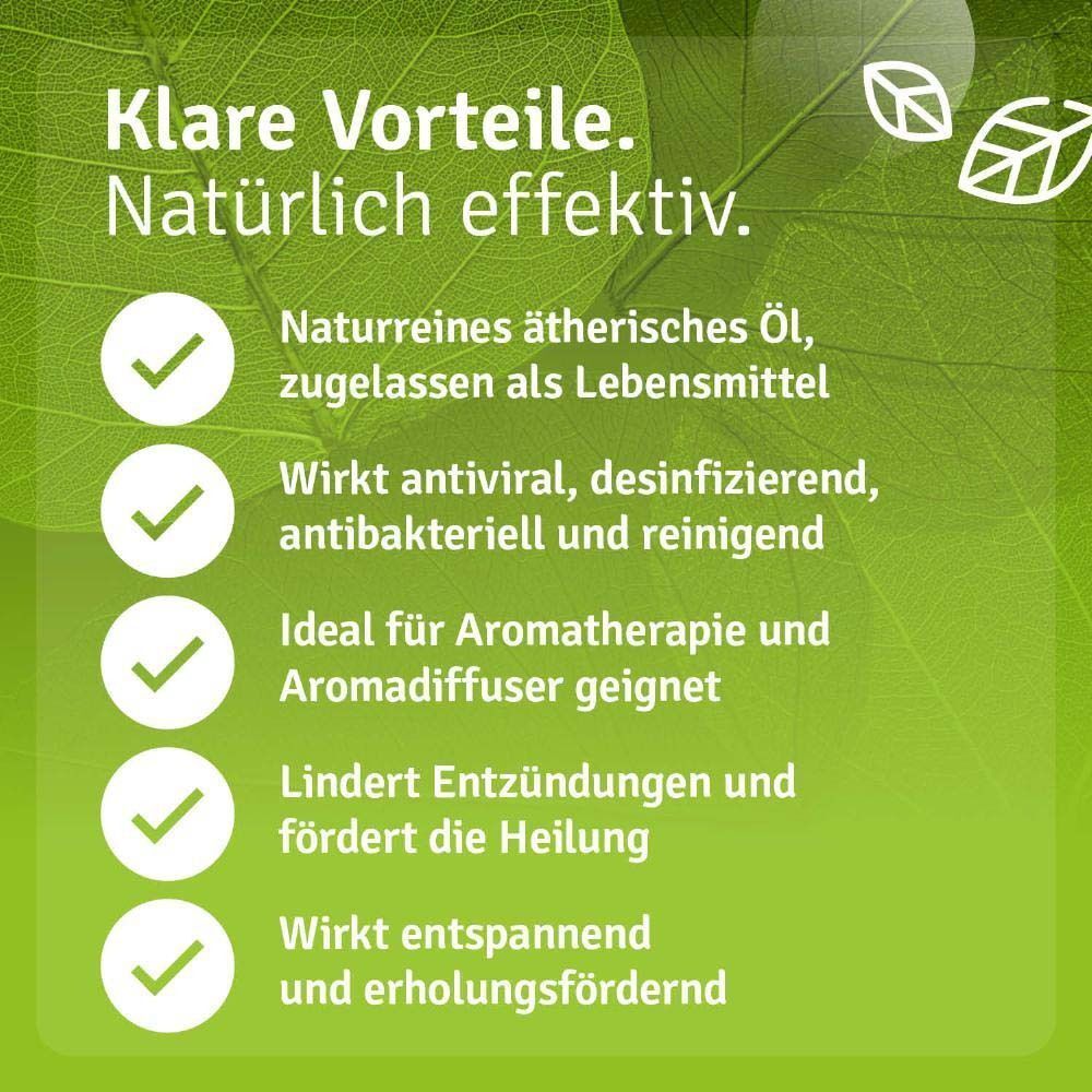 Casida Bio Oregano Öl. Vorteile: antiviral, antibakteriell, ideal für Aromatherapie, lindert Entzündungen.