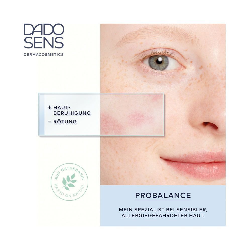 DADO SENS PROBALANCE: Hautberuhigung bei Rötung. Für sensible, allergiegefährdete Haut.