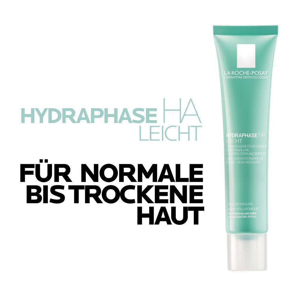 La Roche-Posay Hydraphase HA Leicht Tube für normale bis trockene Haut.