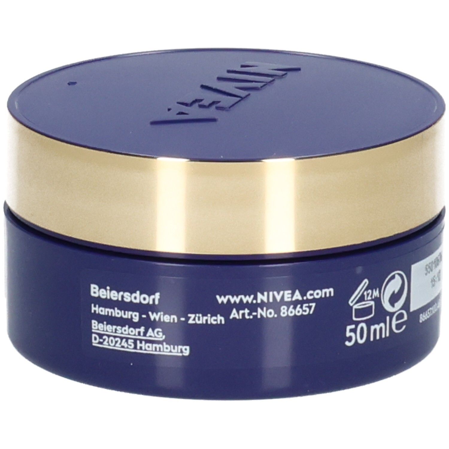 NIVEA VITAL SOJA Anti-Age Straffende Nachtpflege Verpackung.
