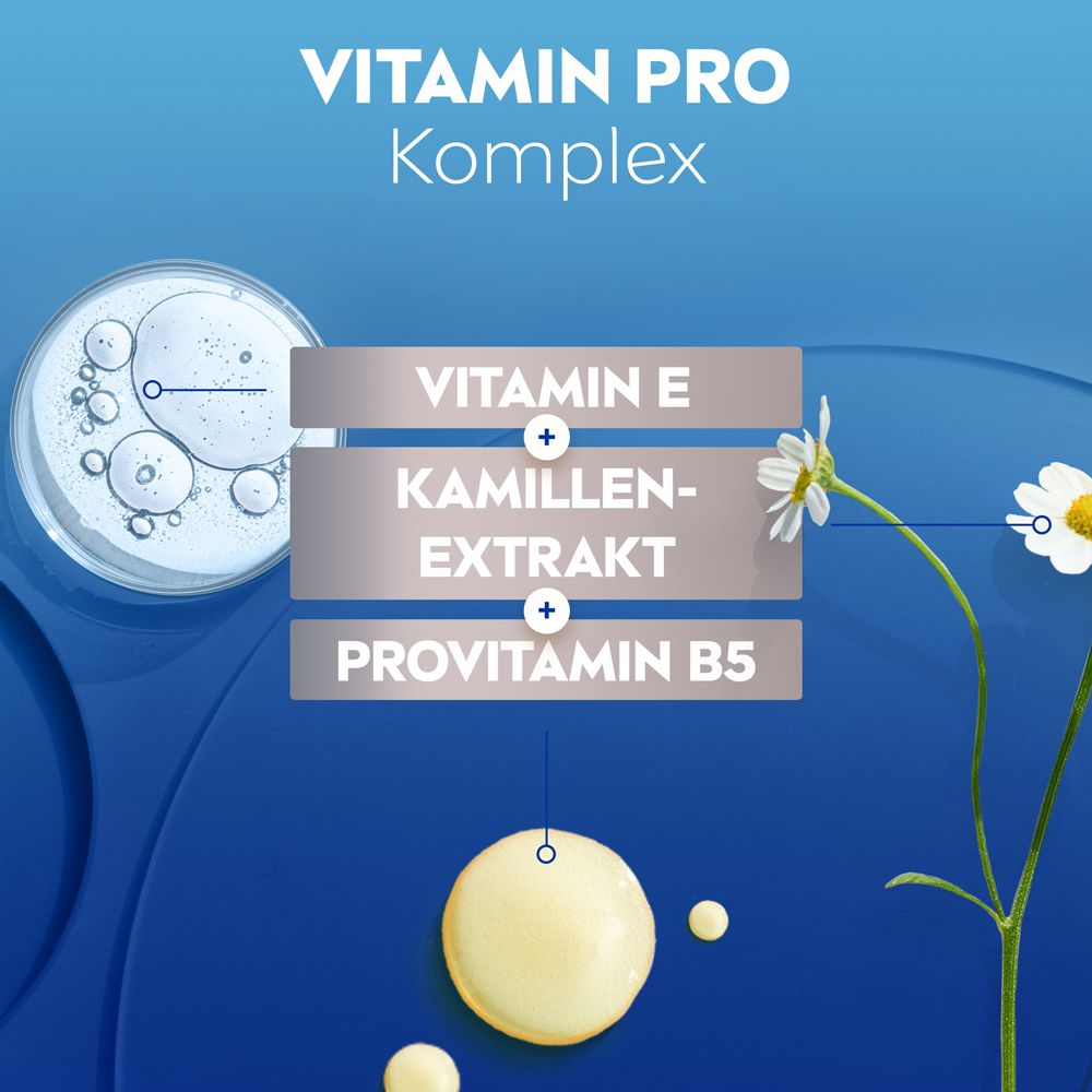 NIVEA MEN Sensitive Rasiergel: Enthält Vitamin E, Kamillen-Extrakt und Provitamin B5.