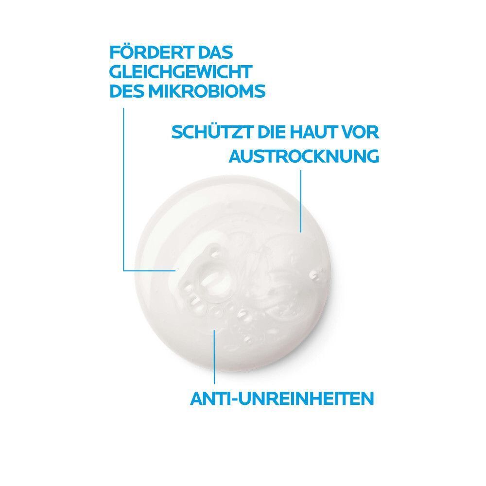 Reinigungscreme fördert das Gleichgewicht des Mikrobioms, schützt vor Austrocknung und wirkt gegen Unreinheiten.