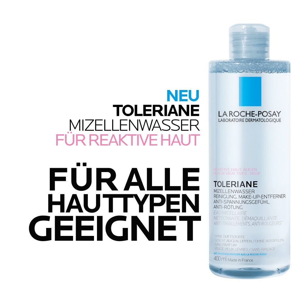 La Roche-Posay Toleriane Mizellenwasser, Serum und Creme im Produktvergleich.
