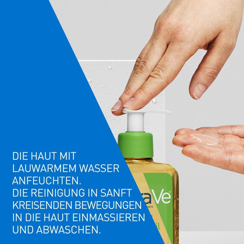 CeraVe Feuchtigkeitsspendendes Reinigungsöl für alle Hauttypen.