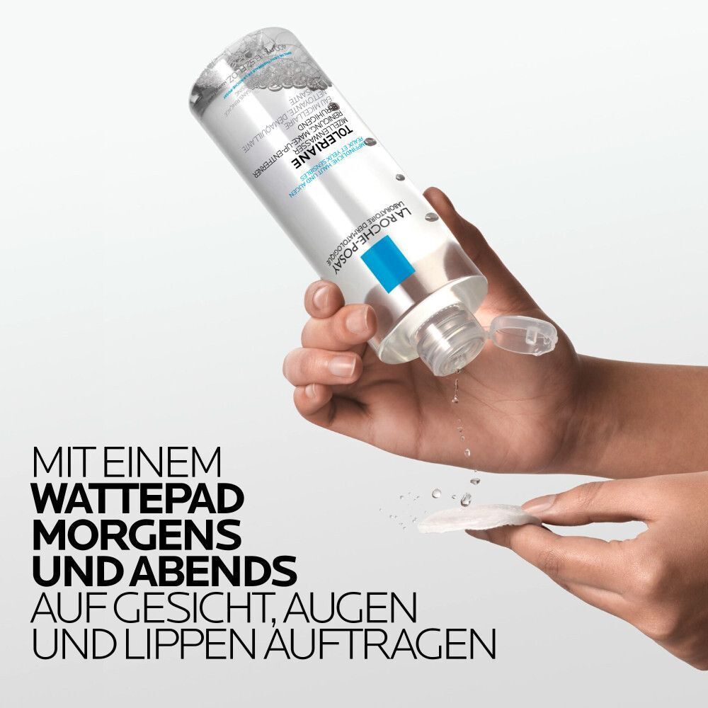 La Roche Posay Mizellenwasser für empfindliche Haut, für alle Hauttypen geeignet.