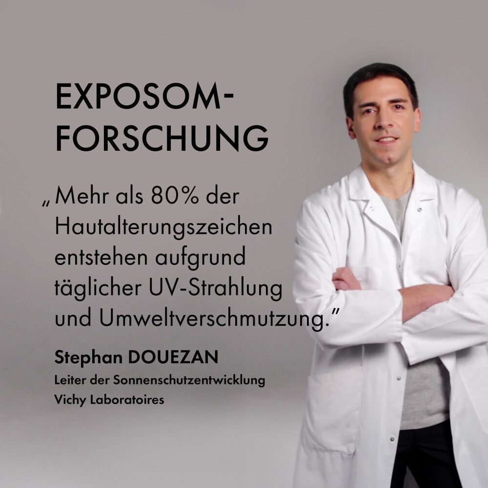 Wissenschaftler Stephan Douzan über die Forschung zu Expositionsfaktoren und Hautalterung.