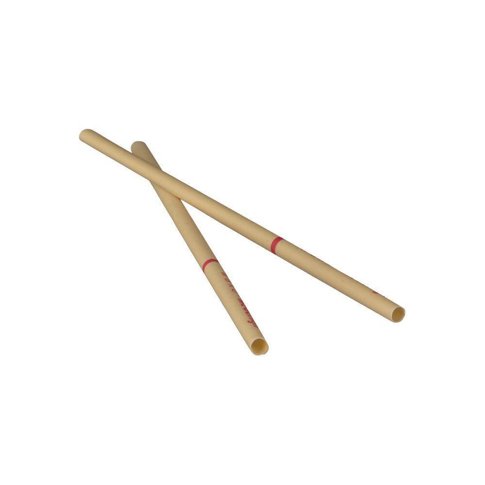 Zwei medesign Ohrkerzen aus Bienenwachs, über Kreuz liegend, mit rotem Band.