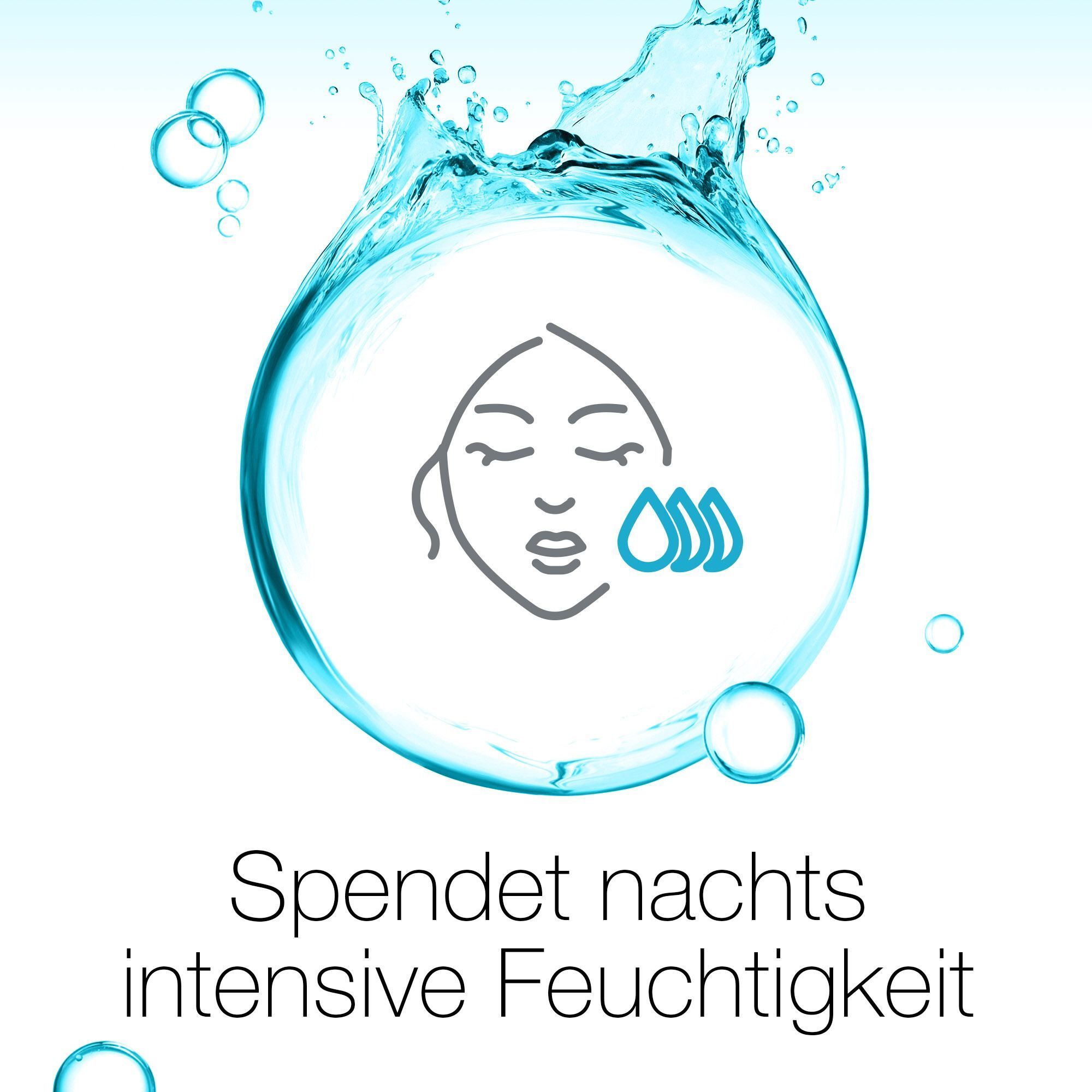 Intensive Feuchtigkeit für die Nacht.