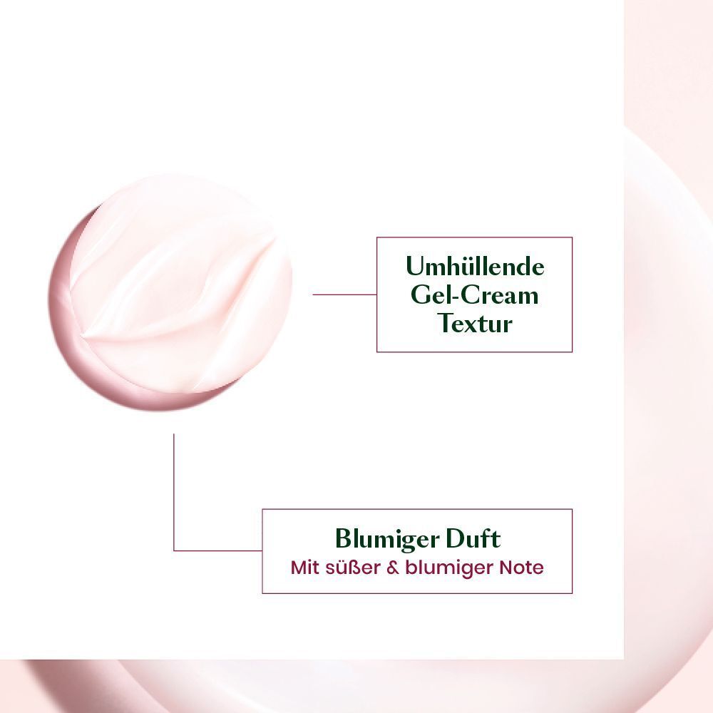 Gel-Creme Textur und blumiger Duft der René Furterer Color Glow Maske.