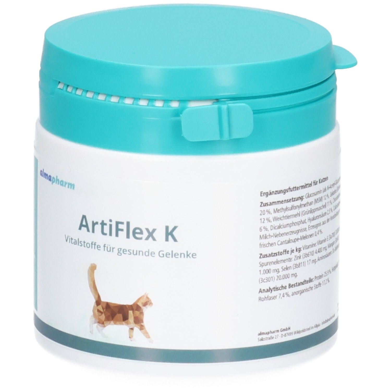 Almapharm Cardiotin H Vitalstoffe für ein kräftiges Herz, Ergänzungsfuttermittel für Hunde.