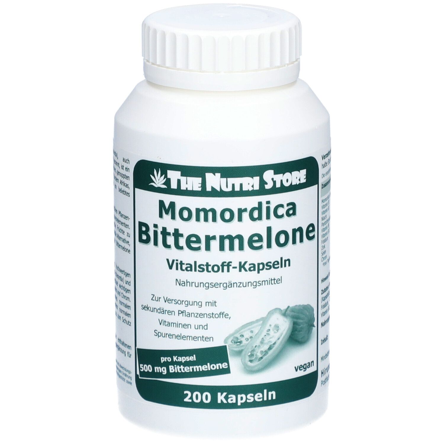 BITTERMELONE 500 mg vegetarisch Kapseln