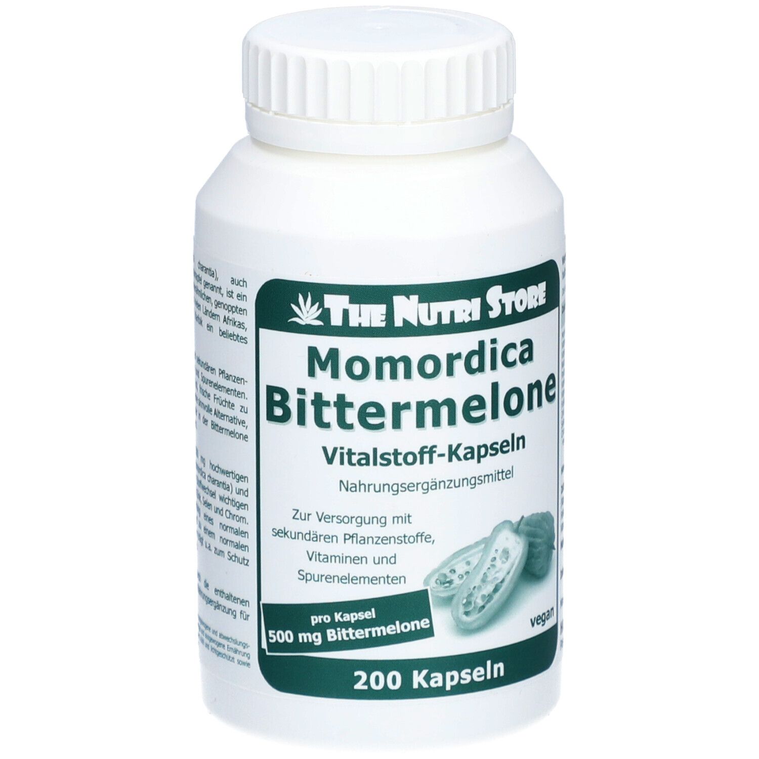 BITTERMELONE 500 mg vegetarisch Kapseln