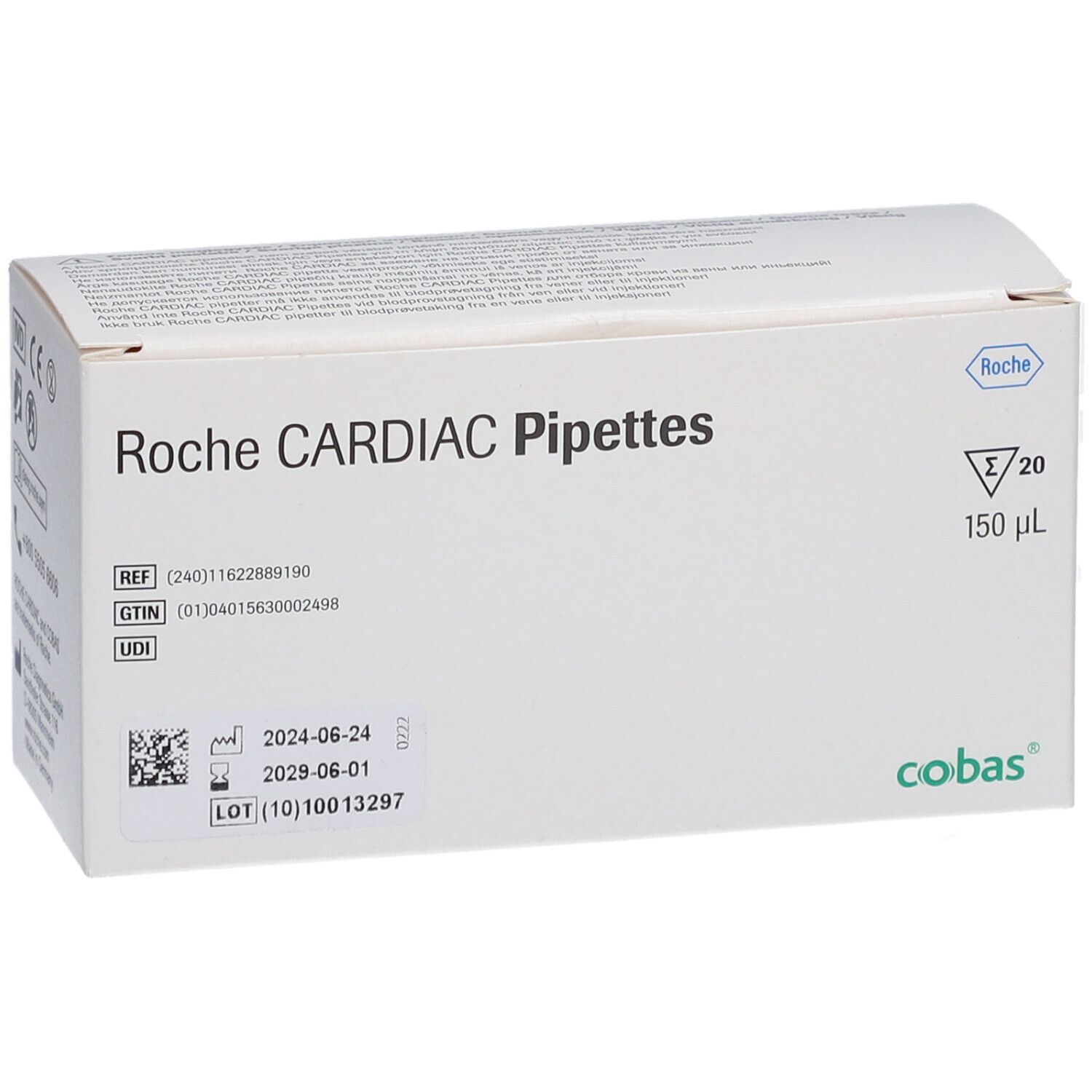 Roche CARDIAC-Pipetten – Präzise Blutentnahme für CARDIAC-Teststreifen