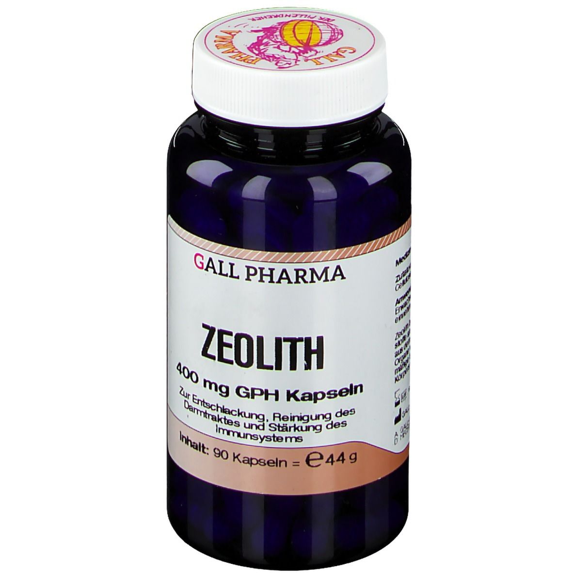  GALL PHARMA Zeolith 400 mg GPH Kapseln