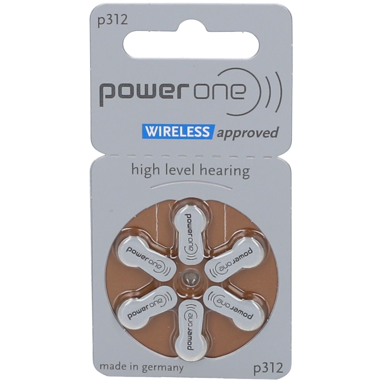 PowerOne 312 Hörgerätebatterien