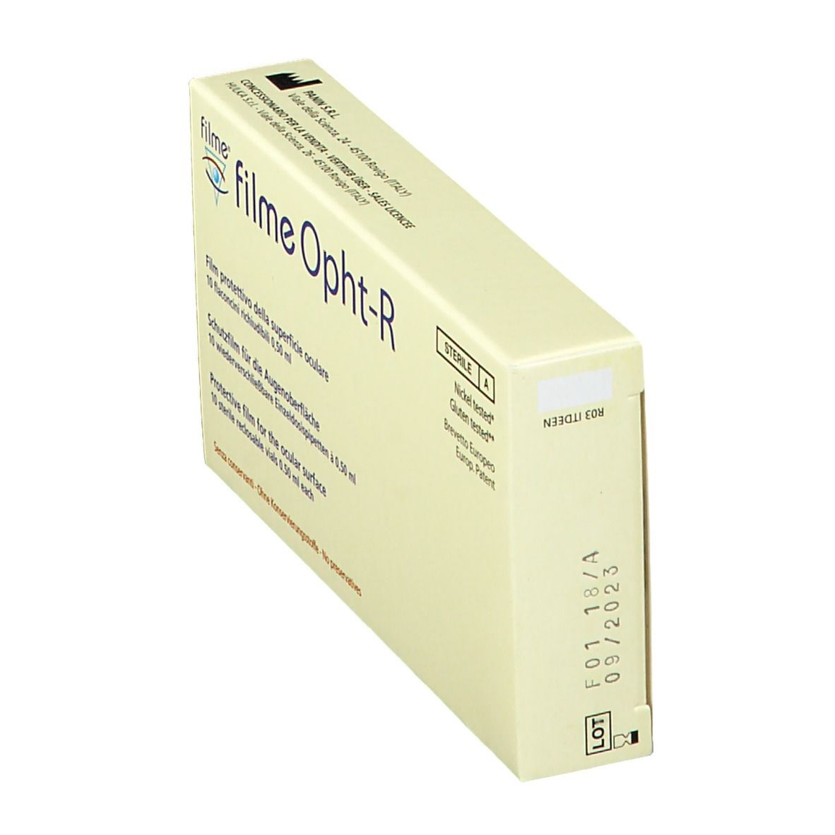 FILME opht-R Augentropfen Einzeldosispipetten