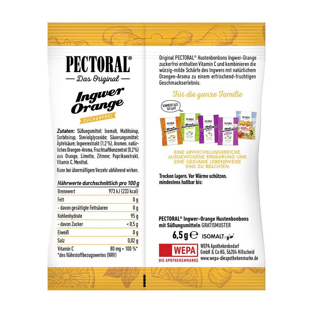 Original PECTORAL® Ingwer-Orange