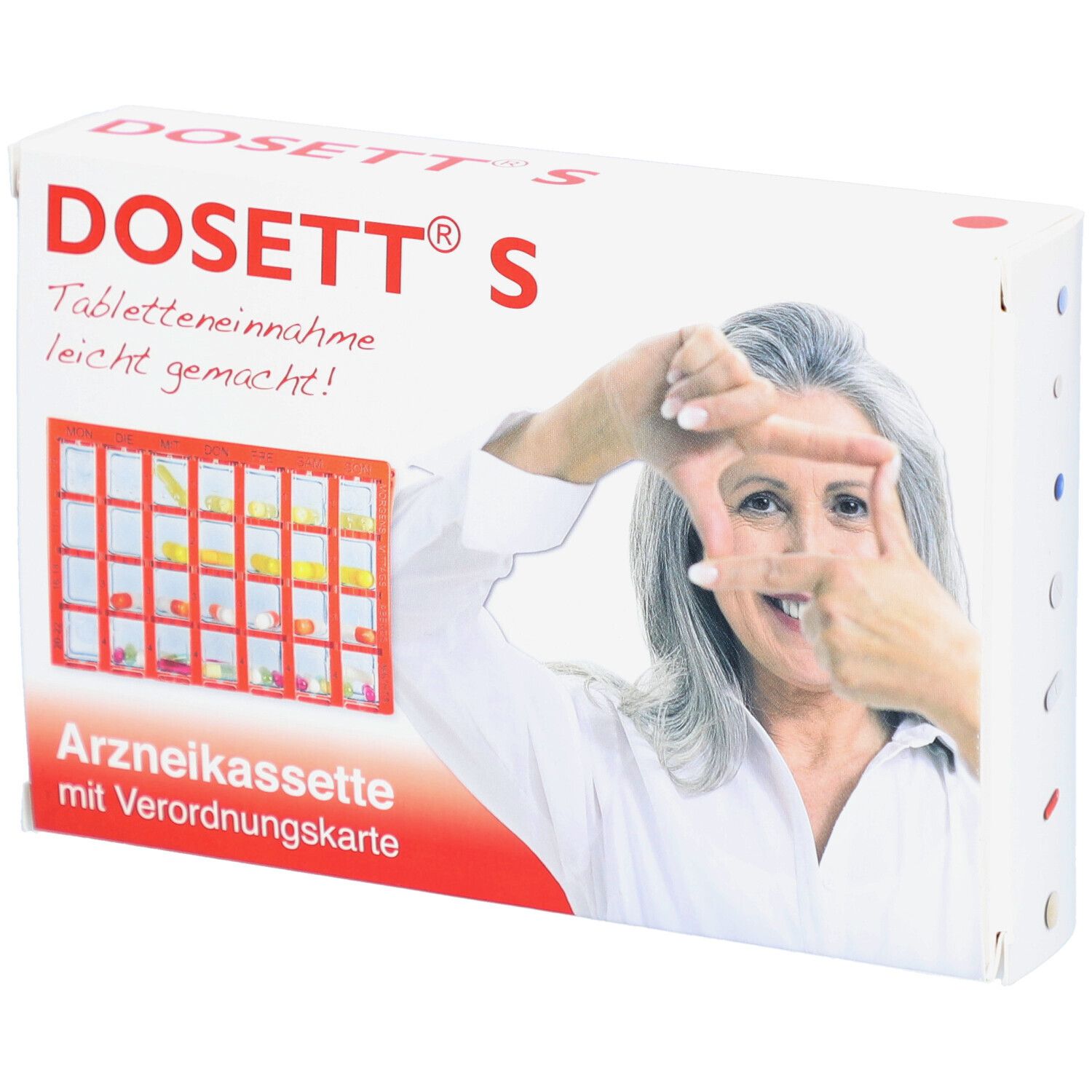 Dosett S Arzneikassette rot