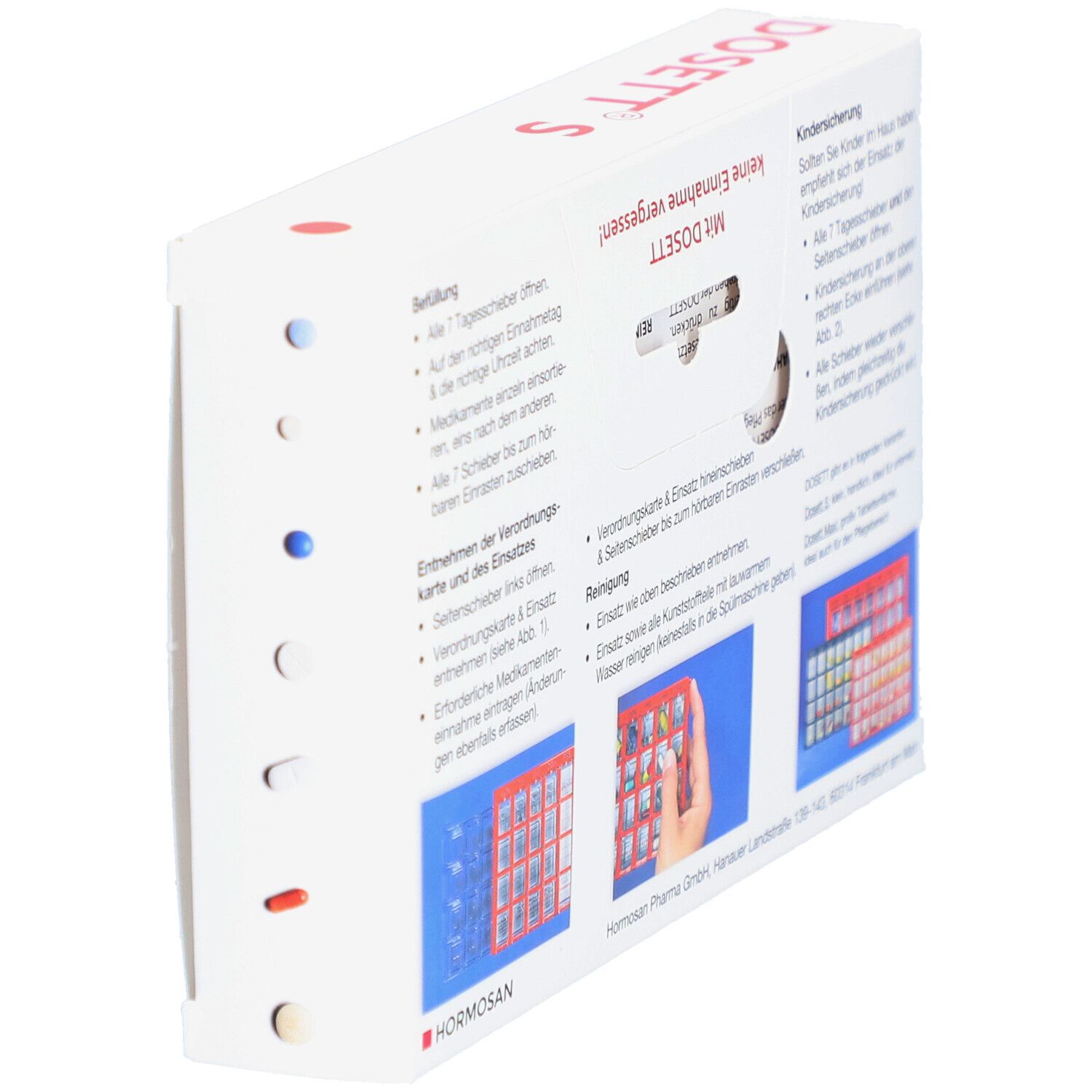 Dosett S Arzneikassette rot