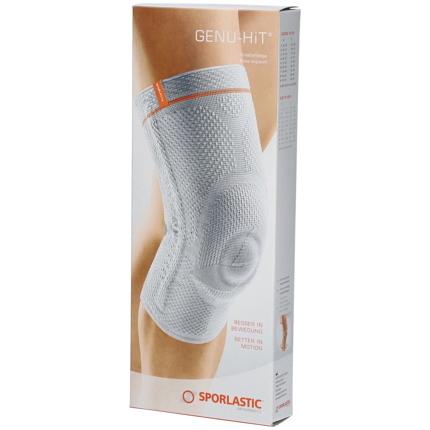 Genu-Hit® Kniebandage Größe 3 haut