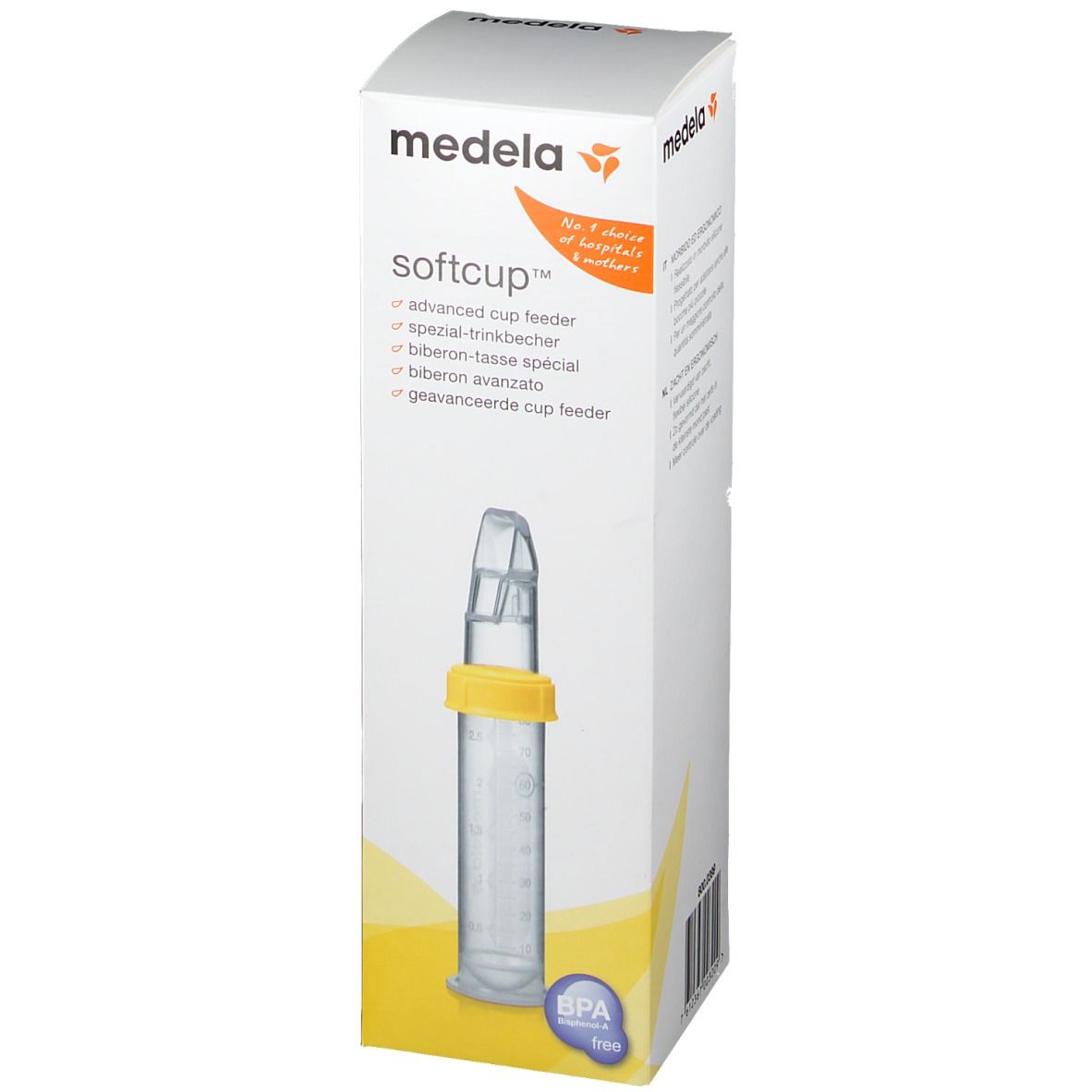 Medela Soft Cup Spezial-Trinkbecher 80ml mit Silikon Mundstück