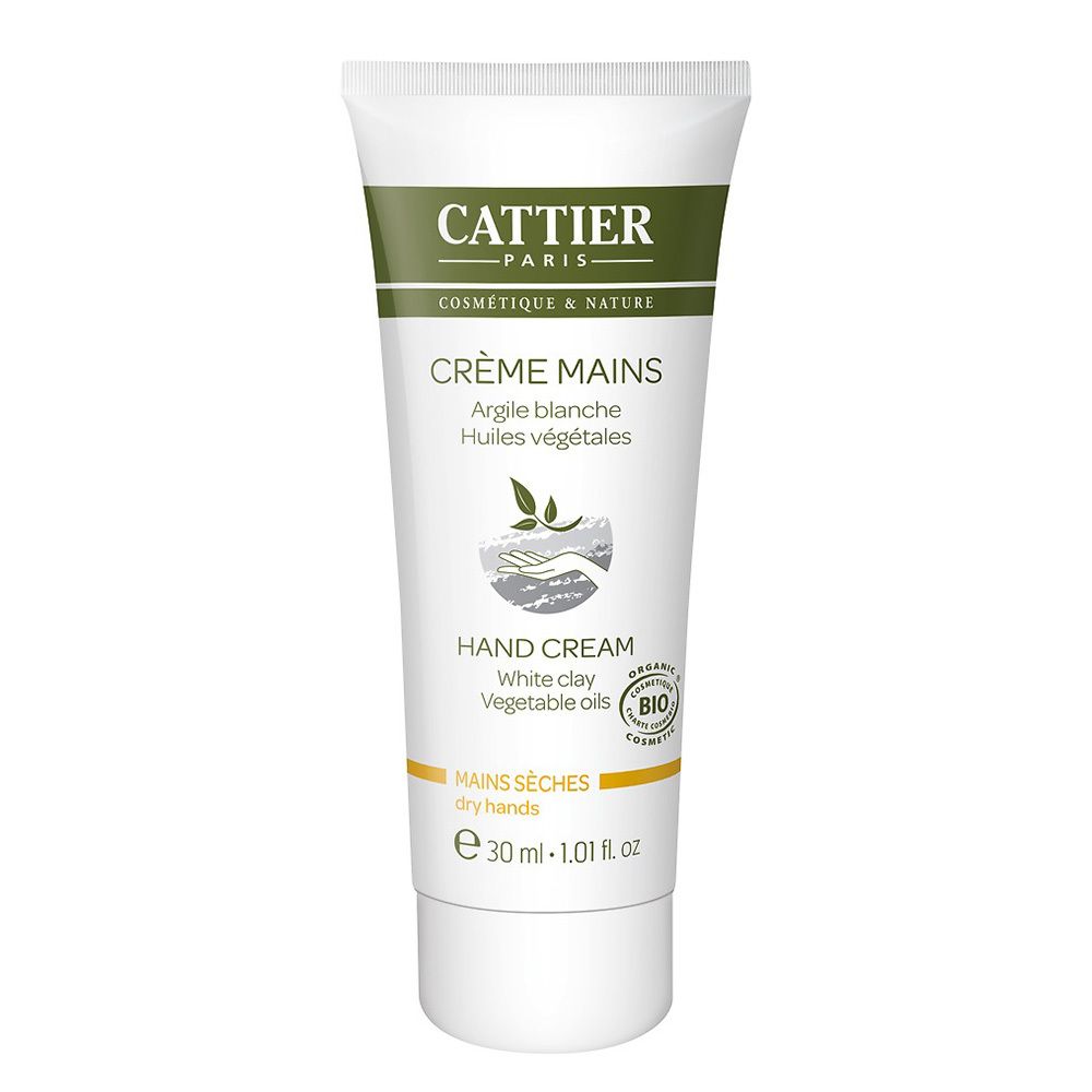 CATTIER Mini Handcreme Heilerde - Weiße Heilerde