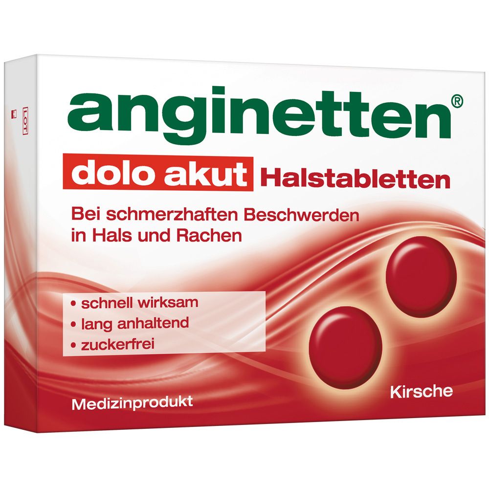 anginetten® dolo akut Halstabletten