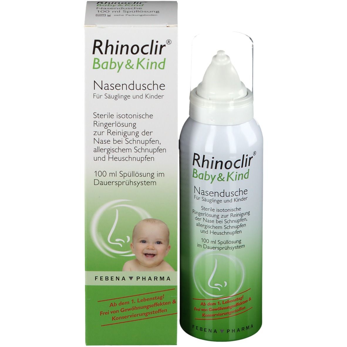 Rhinoclir® Baby & Kind Nasendusche
