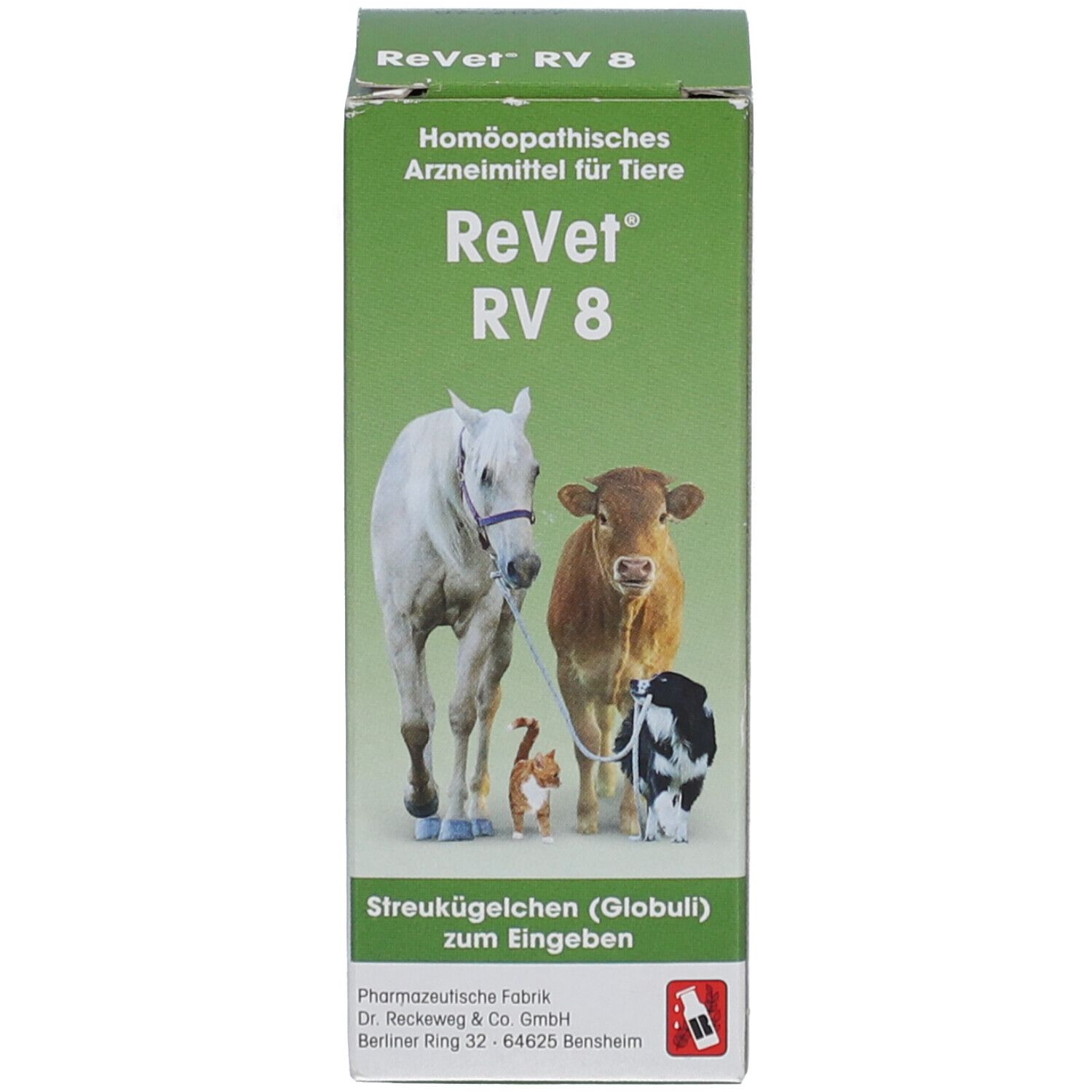 ReVet® RV 8 Globuli für Tiere