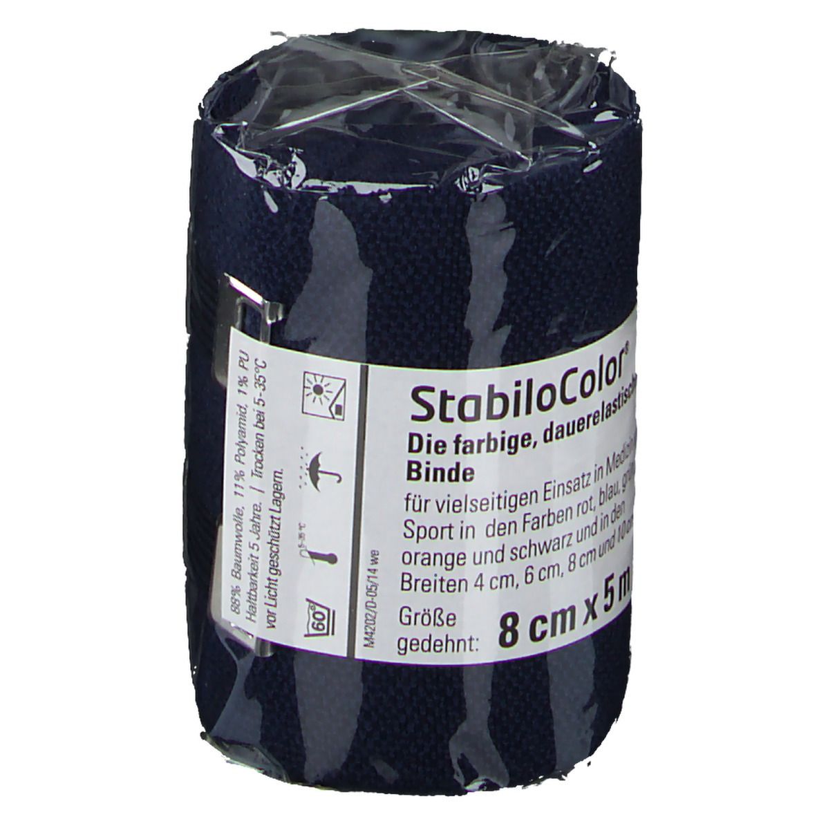BORT StabiloColor® Binde 8 cm blau